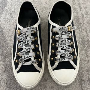 Walk ‘N’ Dior sneakers. Only been worn once. Laces say: Christian Dior J’Adior.